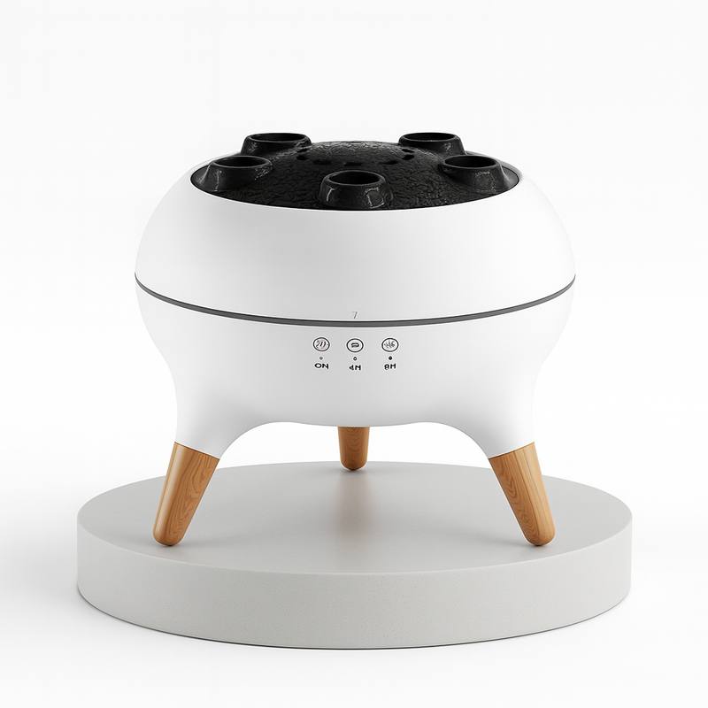Umidificador de Ar Água-Viva com 5 Portas de Spray e Controle Remoto