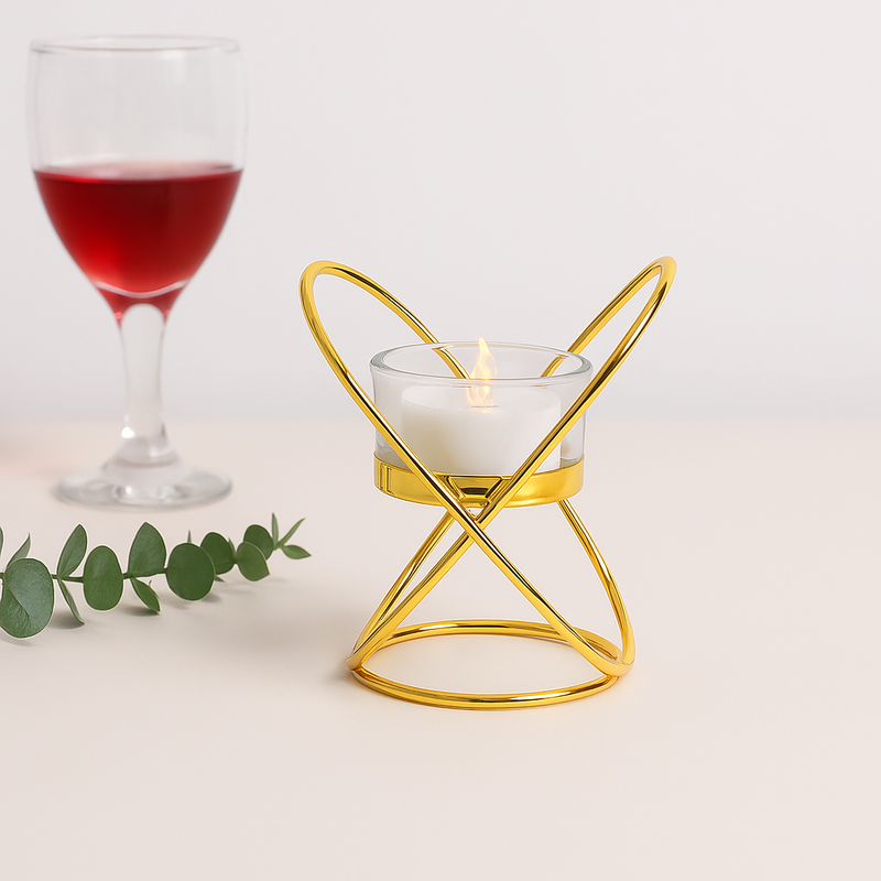 Castiçal de Ferro Retrô – Elegância Clássica para Sua Decoração