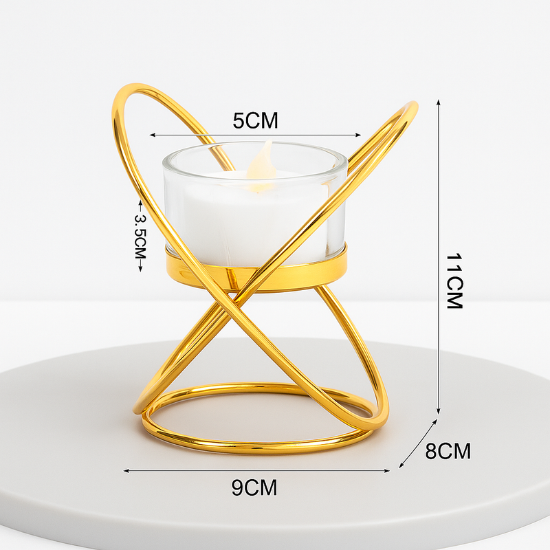 Castiçal de Ferro Retrô – Elegância Clássica para Sua Decoração