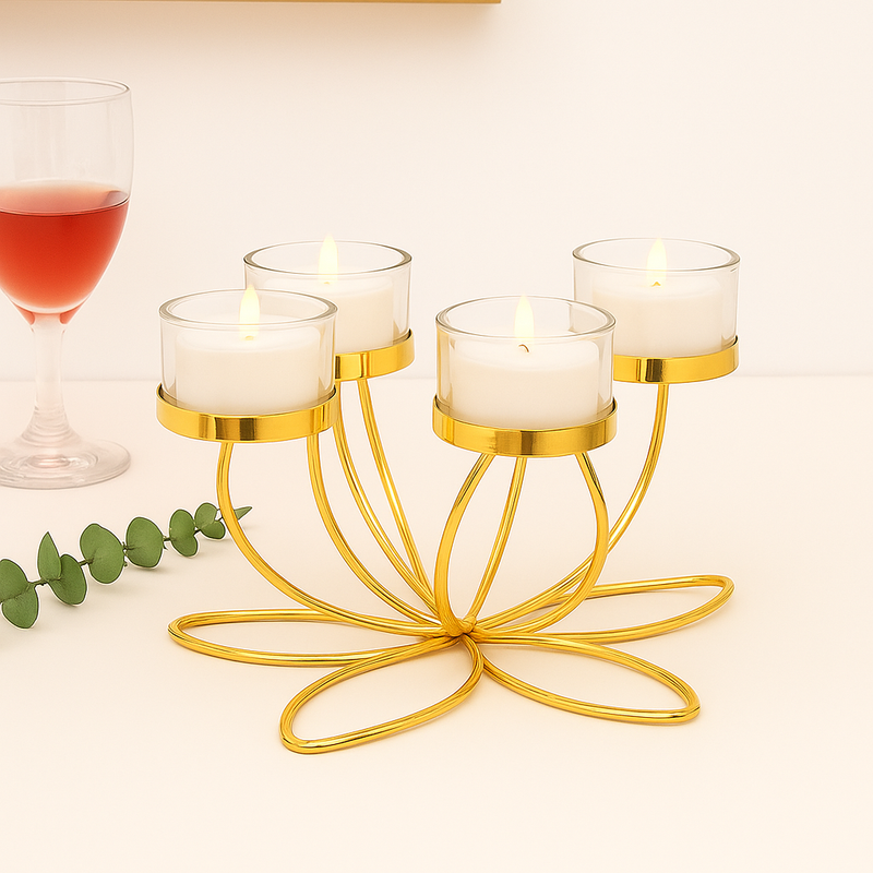 Castiçal de Ferro Retrô – Elegância Clássica para Sua Decoração