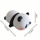 Luminária Panda de Silicone
