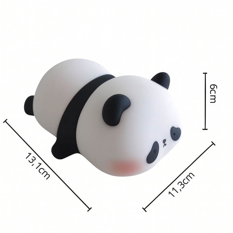 Luminária Panda de Silicone