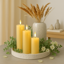 Kit 3 Velas LED Acrílicas Sem Chama – Ilumine com Charme e Segurança