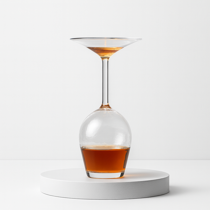 Taça Invertida Elegante