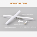 🔥ÚLTIMO DIA DE 49% DE DESCONTO - 💡 Luzes LED Magnéticas Recarregáveis com Sensor Inteligente Sem Impacto