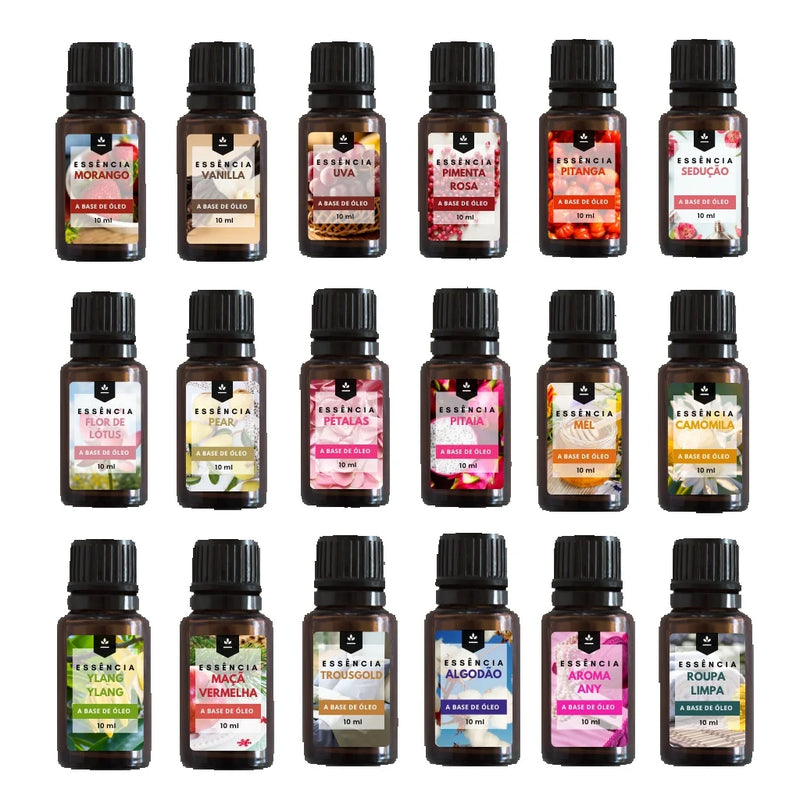 Essência Concentrada para Aromatizadores e Umidificadores