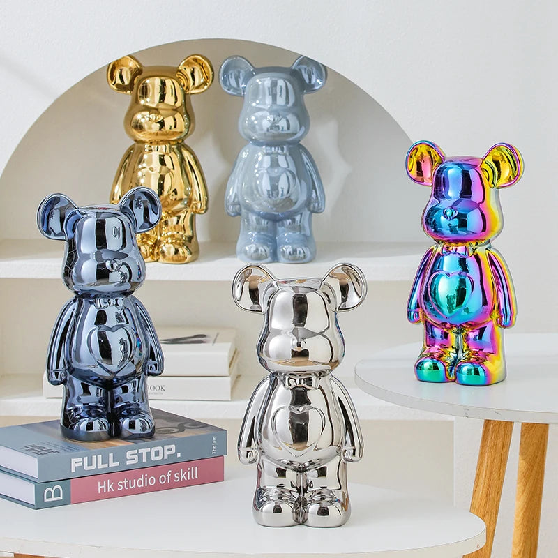 Ursos Decorativos de Cerâmica – 27cm