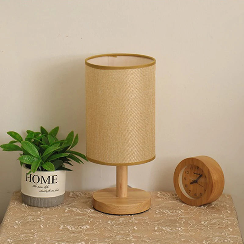 Luminária de Mesa LED Estilo Chinês Minimalista