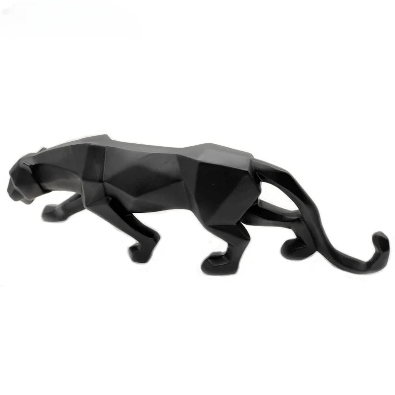 Escultura Pantera Negra – Estilo, Força e Elegância para Sua Decoração