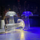 Luminária de Cristal Cogumelo LED – Toque Minimalista