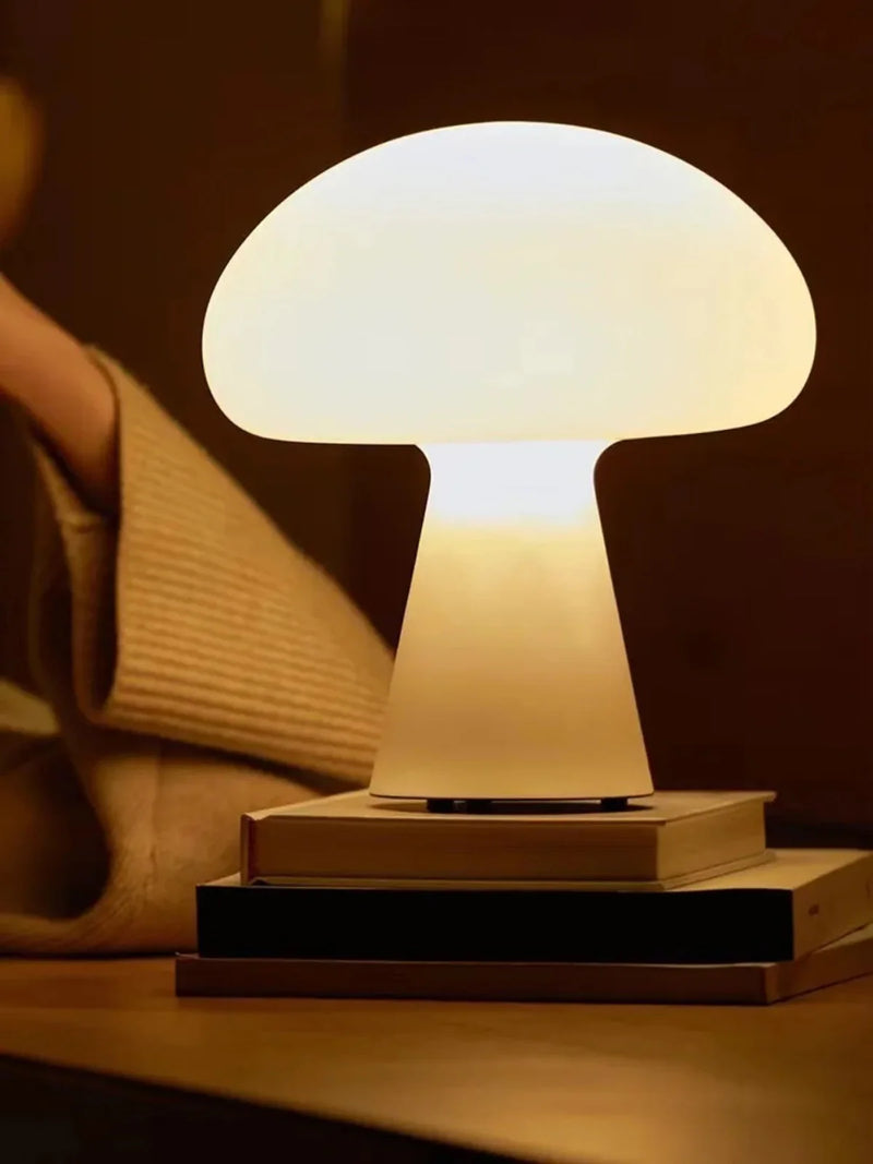 Luminária Cogumelo de Mesa – Luz Suave e Design Encantador para Sua Casa