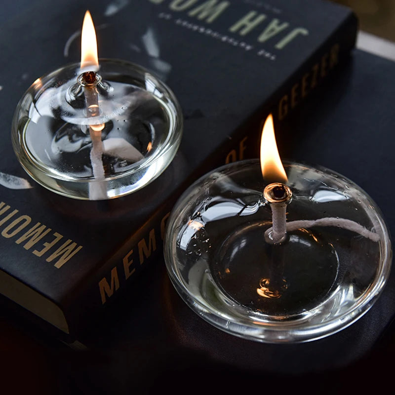 Castiçal de Vidro Borossilicato – Beleza Atemporal e Luz Natural