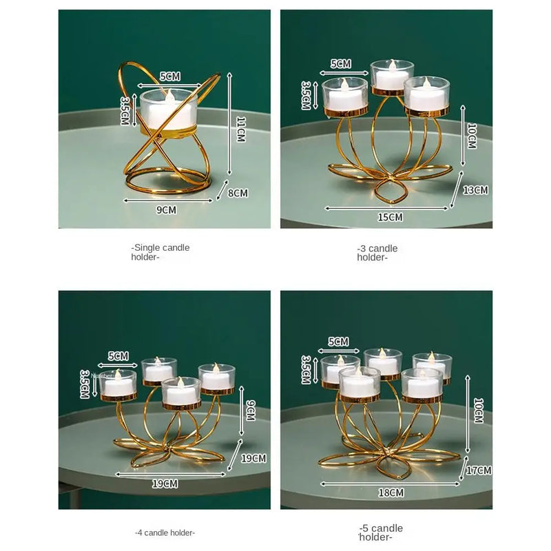 Castiçal de Ferro Retrô – Elegância Clássica para Sua Decoração
