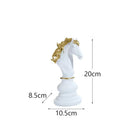 Conjunto de Peças de Xadrez Decorativas